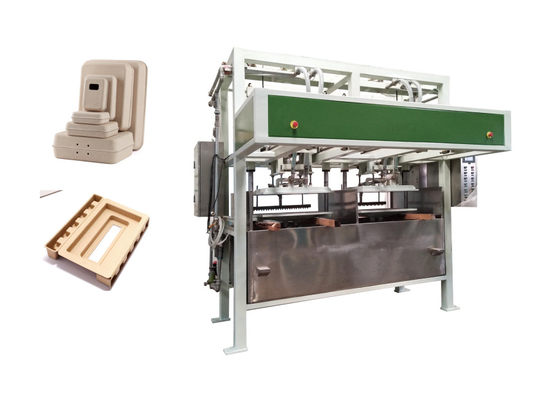 60kg/hora que reciproca a máquina de molde da polpa para produzir o produto do empacotamento industrial da gala
