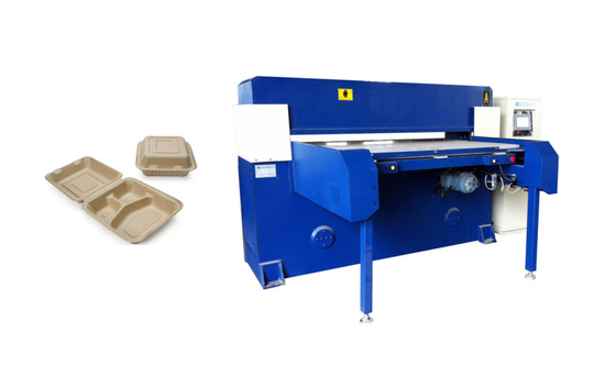 A polpa moldou Tray Edge Trimming Machine 40 Ton Pressure