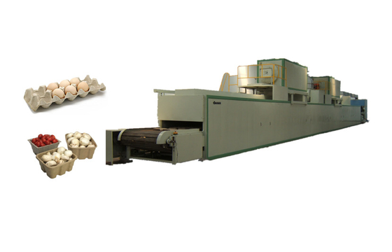 Linha totalmente automático de Tray Machine Egg Packaging Drying do ovo