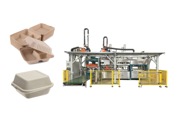 Máquina de fabricação de placas de moldagem de celulose de aquecimento elétrico
