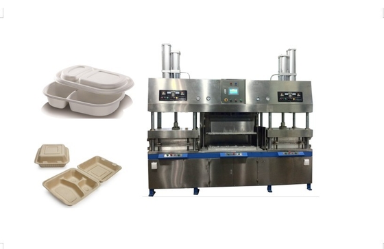 Máquina de bandeja de alimentos moldada com polpa biodegradável
