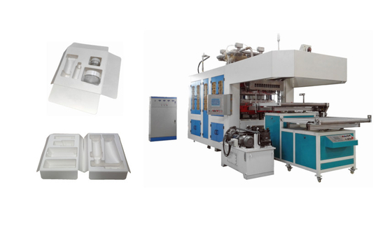 Máquina moldada descartável da polpa para fazer o produto cosmético do pacote