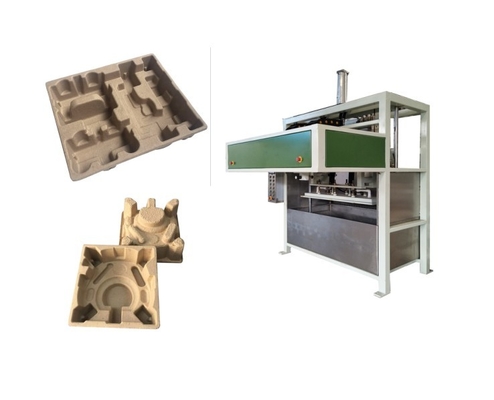 Automático substitua a máquina de formação reciprocando plástica para produzir a bandeja de papel de absorção de choque