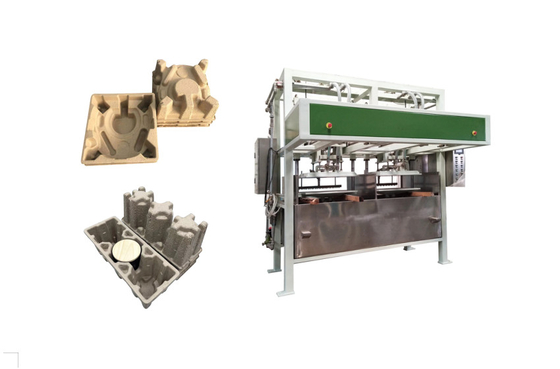 A polpa moldou a máquina de fatura do empacotamento industrial com consumo de baixa energia