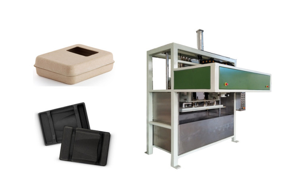 Papel automático Tray Production Line de Straw Renewable Industry Packaging Electronic do trigo