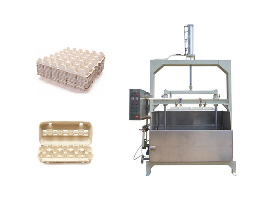 Reciprocando a celulose 30 blocos do ovo Tray Machine With Stacker