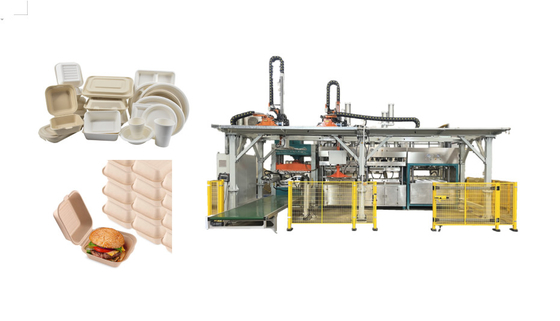 Equipamento de talheres descartável para moldagem de celulose