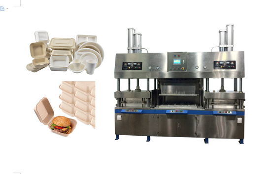 Máquina de talheres de alimentos para moldagem de polpa descartável