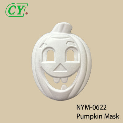 Biodegradável e ecologicamente correto, de pasta de papel moldeada, máscara de bilhetes, pulverizada, processada para a celebração do Halloween