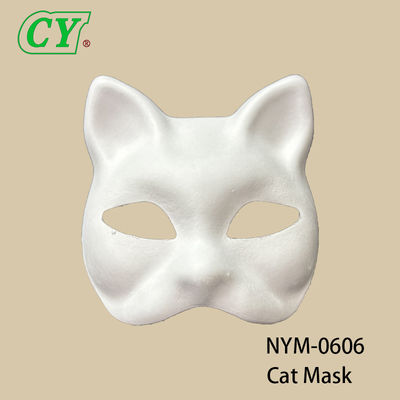 Máscara de animal moldada em polpa biodegradável e ecológica - personalizada e pulverizável para celebrações do Halloween