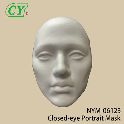 Máscaras de rosto branco DIY Mascaras faciais de festa Mascaras faciais de material de celulose Máscara de papel pintável para o Halloween