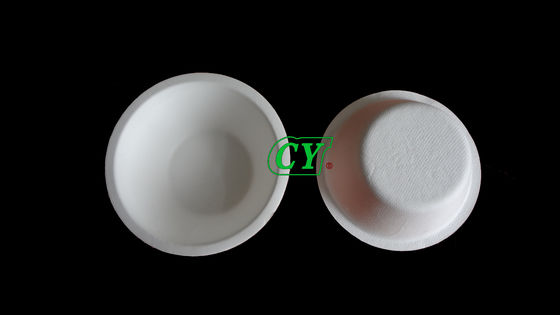 Máquina Compostable manual da imprensa de Tray Dry In Mold Wet da cana-de-açúcar da maquinaria do molde da celulose do PLC