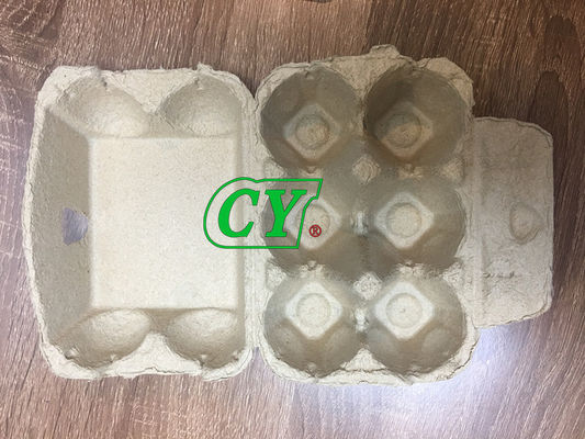 Proteção ambiental da máquina de pressão quente da celulose da caixa do ovo 20 toneladas