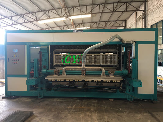 Máquina elétrica de embalagem de bandejas de frutas de papel com caixa de madeira