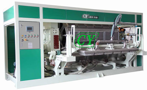 Máquina elétrica de embalagem de bandejas de frutas de papel com caixa de madeira